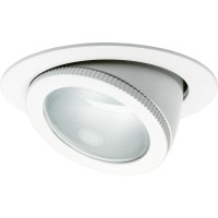 ВГРАДНА СВЕТИЛКА DOWNLIGHT FLEX 253 1X35/70/150 MT G12 9003 БЕЛА
